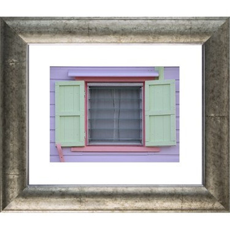 Hope Town Beach Cottage Abaco, Bahama Out Islands Coastal Pastel Painted Shutters Clapboard Shabby Chic Cottage Pink Purple Mint Green image 3