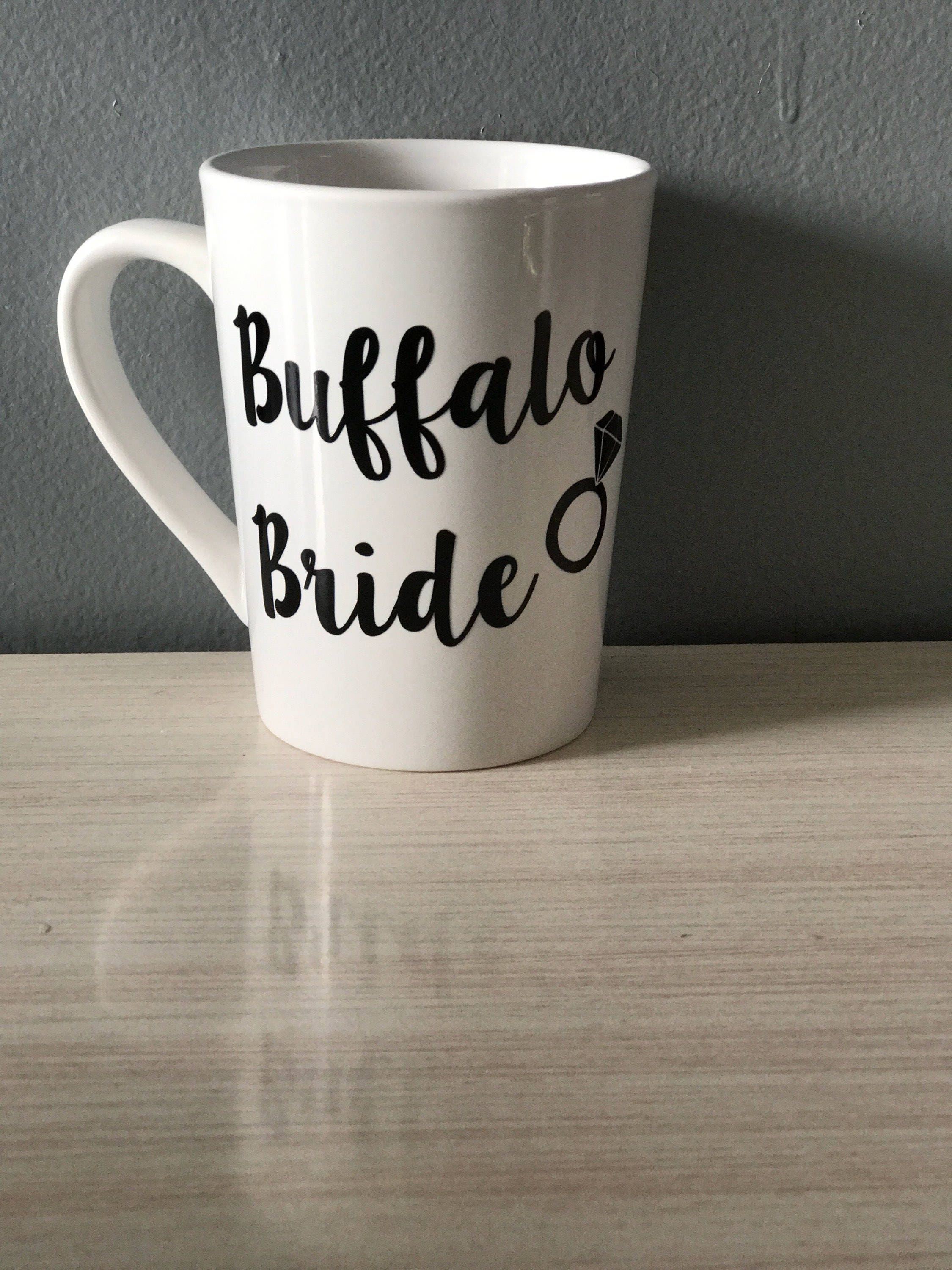 Buffalo Bride Mug Buffalove Mug Buffalo gifts Hand made Etsy