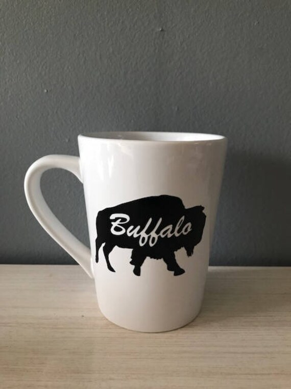 Buffalo NY Mug Hand made Unique Gifts Buffalove Mug 716 Etsy