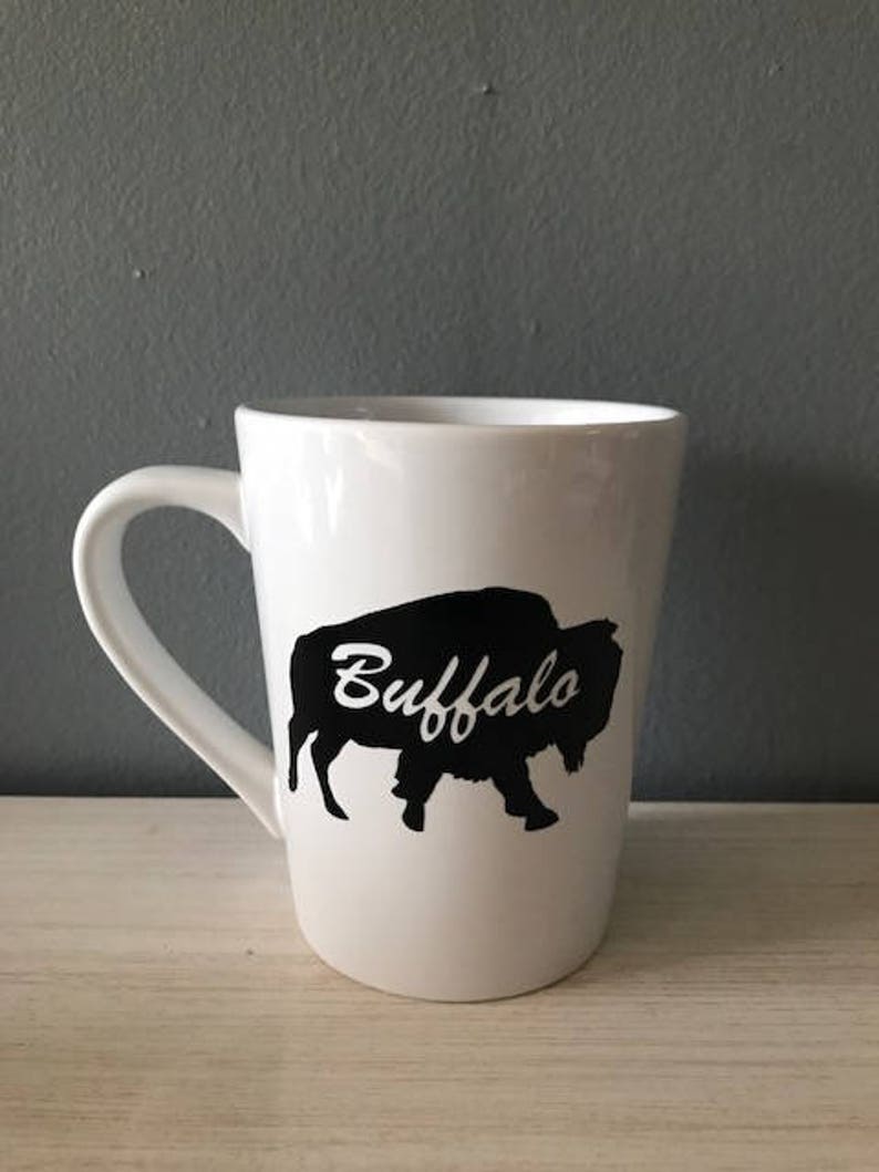 Buffalo NY Mug Hand Made Unique Gifts Buffalove Mug 716 Etsy UK