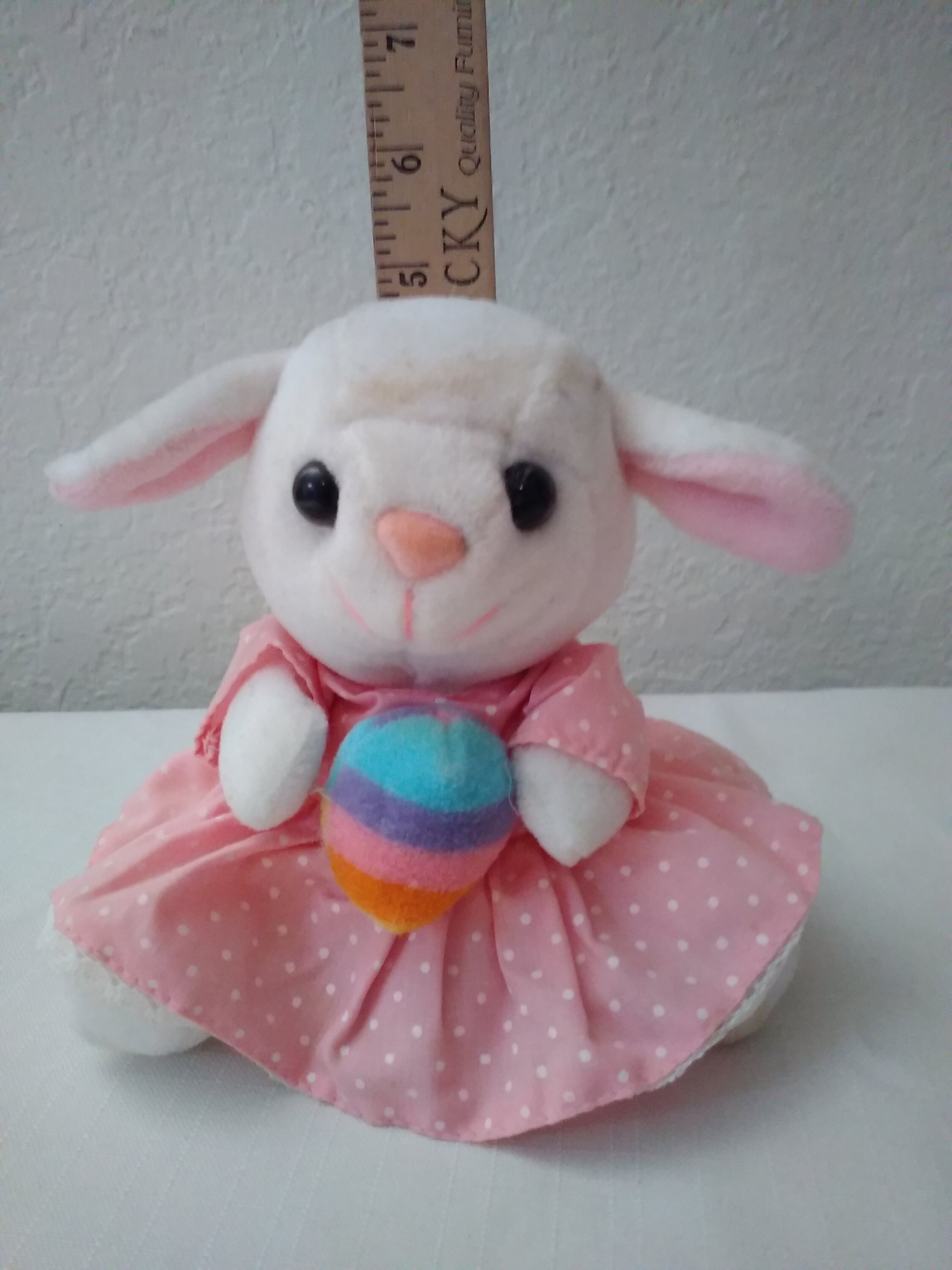Pair of Plush Cuddle Wit Easter Bunny Rabbits Stuffed Animal | Etsy