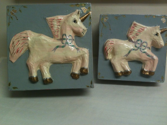 Unicorn Storage Container Decorative Gift Box Set Of 2 3 D Etsy