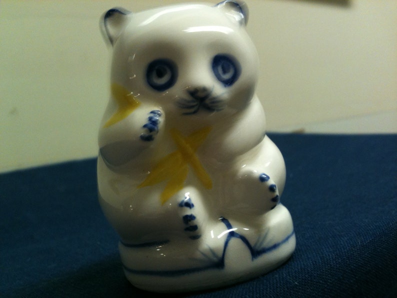 Made In Japan with label Raccoon Family Salt and Pepper Shakers