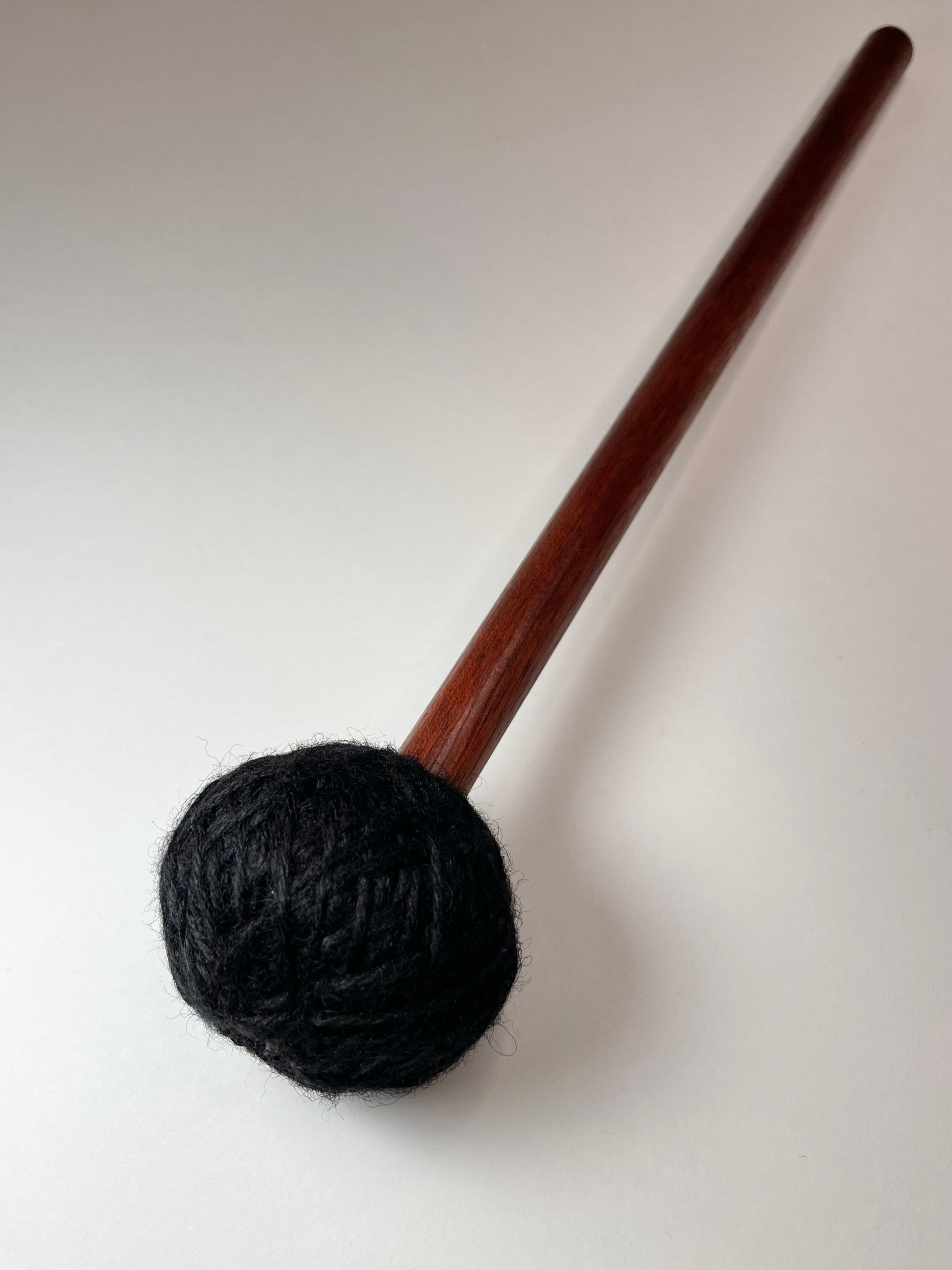 Gong Mallet Mini Mallet for Small or Meditation Gong Black Etsy