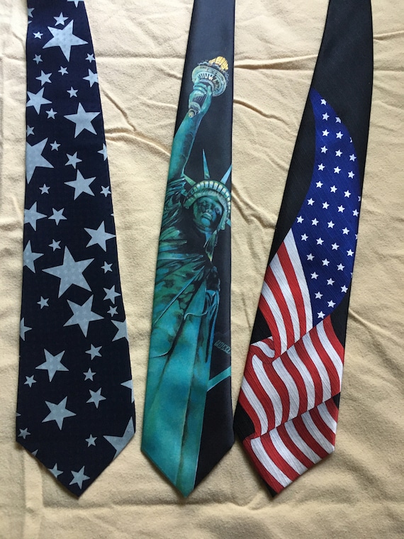 patriotic mens ties