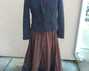 Old fashion looking skirt and jacket