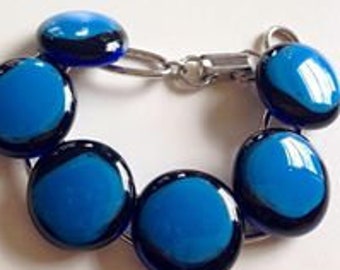 Fused Glass Bracelet