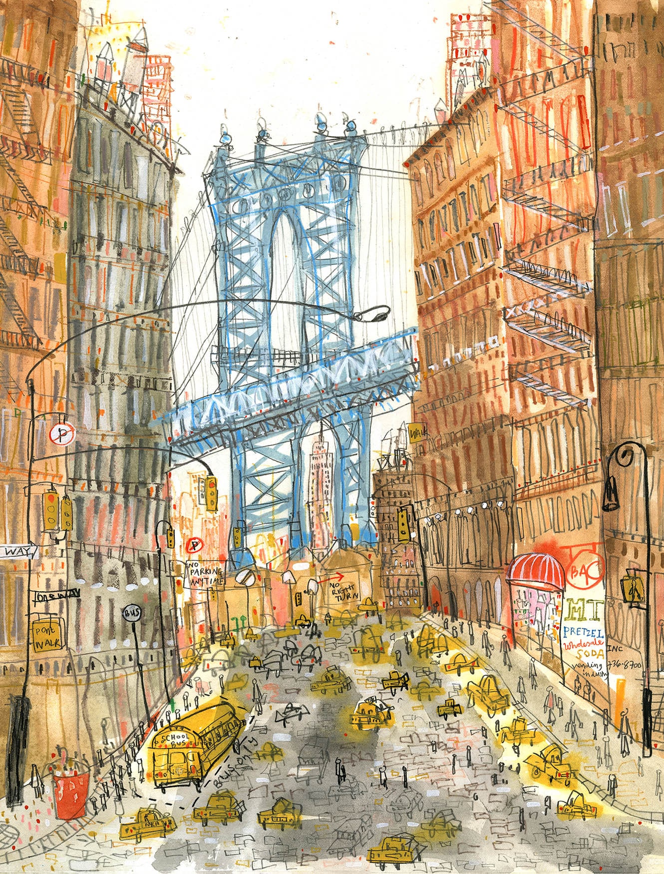 絵画 VERRIER NEWYORK CITY IN THE PALM OF YOUR New York City In The Palm Of Your Hand – VERRIER HANDCRAFTED