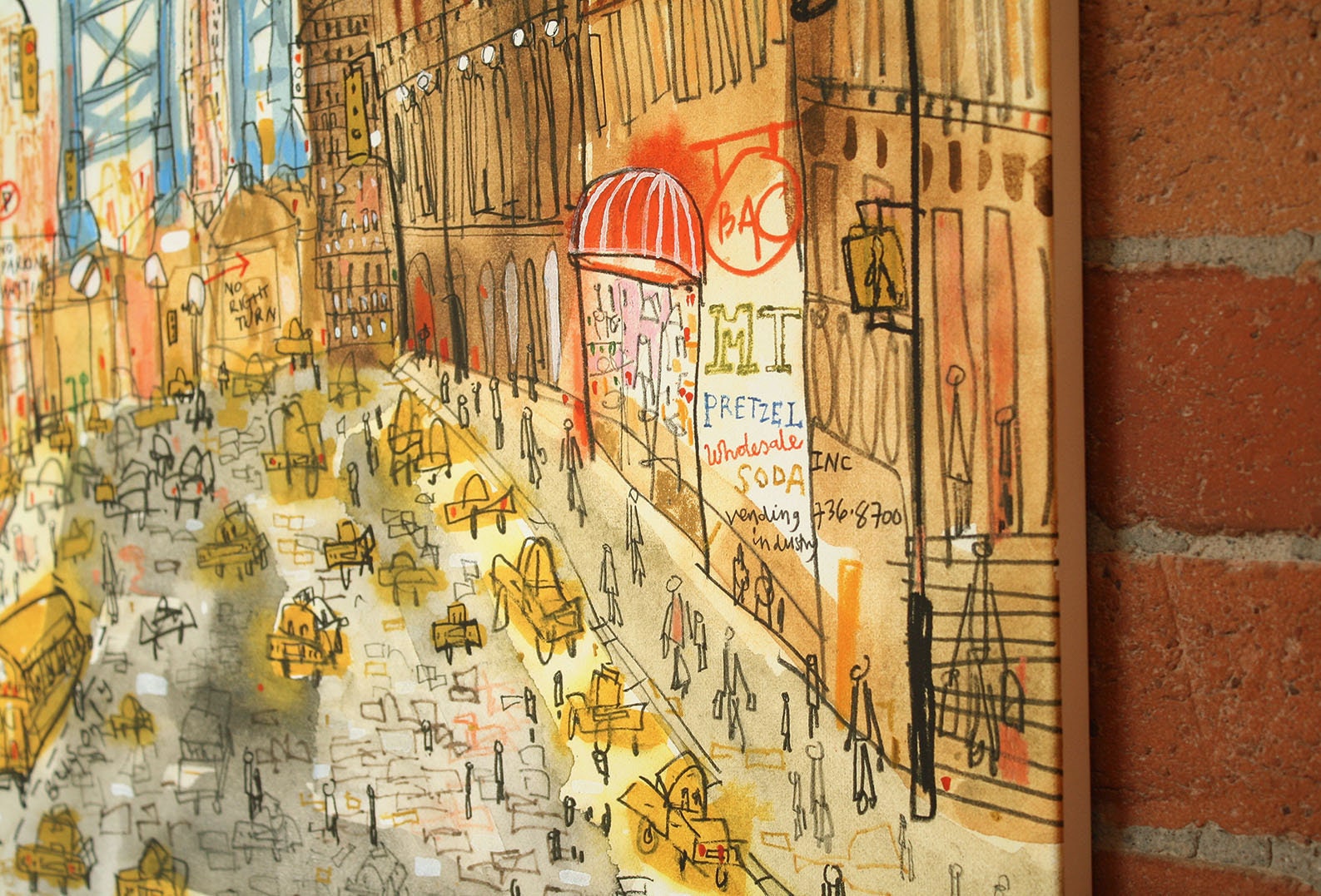 ニューヨークの大型キャンバス、ニューヨークの壁画