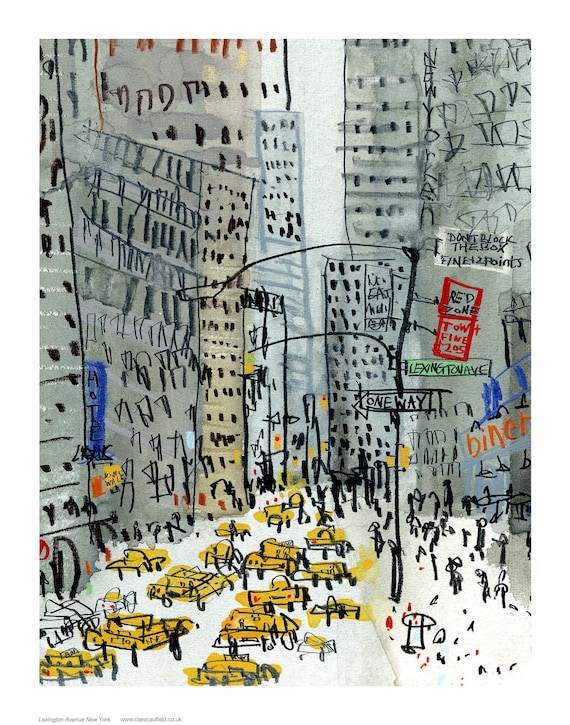 New York ニューヨーク　マンハッタン　絵画 最終価格 New York ニューヨーク マンハッタン 絵画