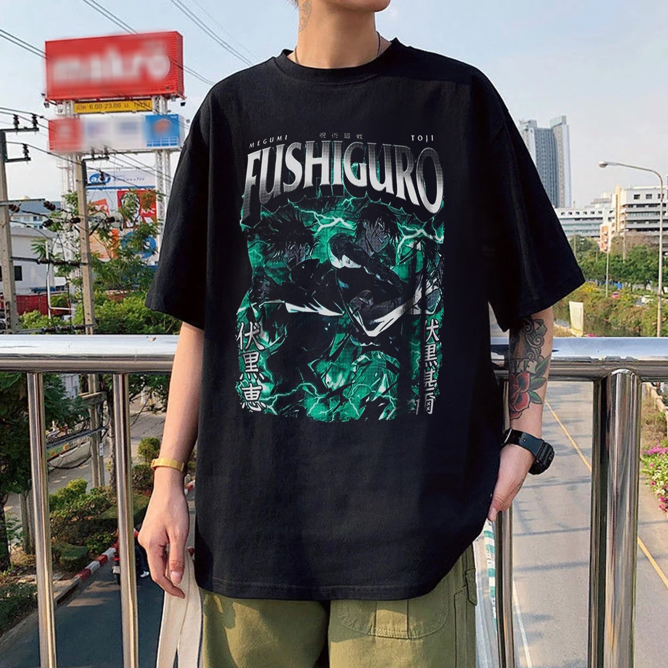 Vintage Style Megumii/Toji Fushiguro T-Shirt