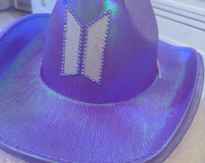 Rope It Cowboy Hat Sticker | BTS | Jin - Etsy