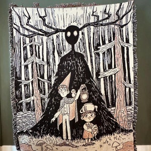 Más allá del muro del jardín • Manta de tapiz