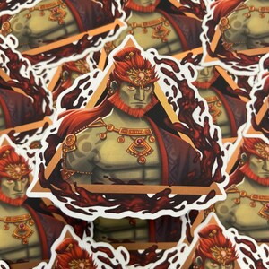 Zelda Triforce Vinyl Stickers image 4