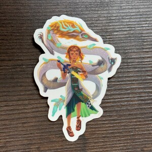 Zelda 'Protect Them All' Sticker image 2