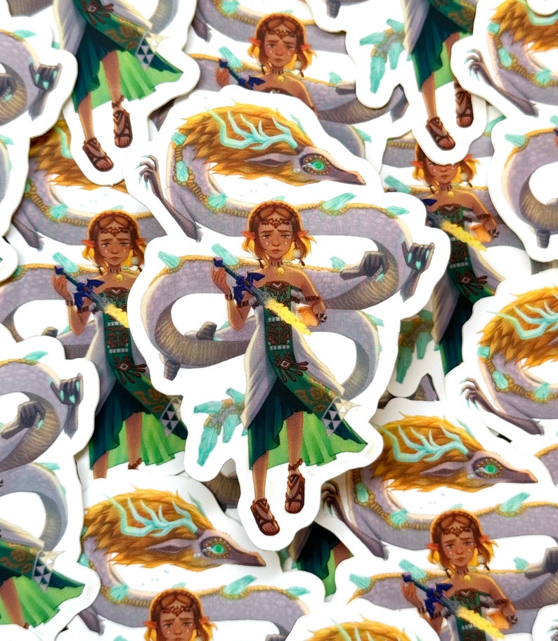 Zelda 'Protect Them All' Sticker image 1