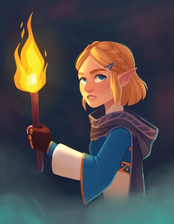Botw Art BOTW Zelda • Print