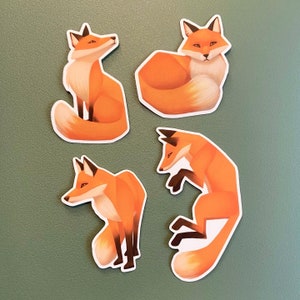 Foxes • Vinyl Stickers