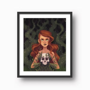 Poison Ivy Color 11x14 Print image 1