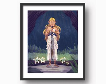 The Master Sword • Print