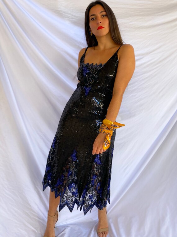 VINTAGE 80'S "Work Part" Sequin Dress