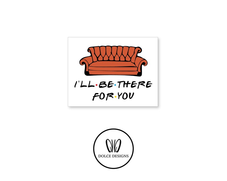 FRIENDS Frame Printable Signs / Cut Files / Vector / Svg, Dxf, Pdf, Jpg ...