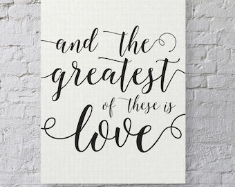 Download Faith Hope & Love But The Greatest of These is Love SVG Cut