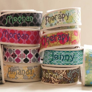 Custom Embroidered Gait Belts
