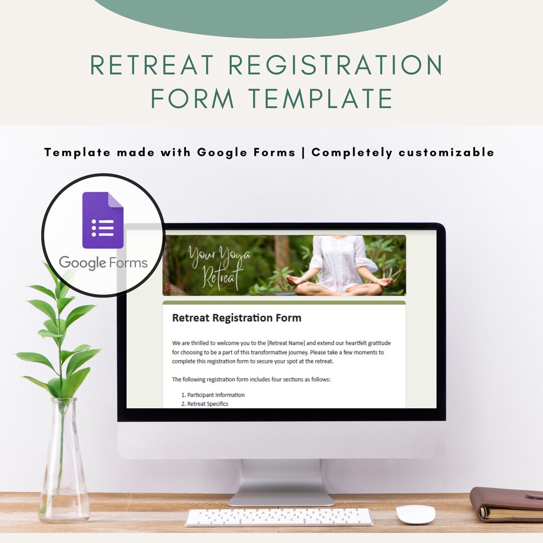 Retreat Registration Form Template Editable Google Form Customizable Retreat Registration Form Template Editable Google Form Customizable