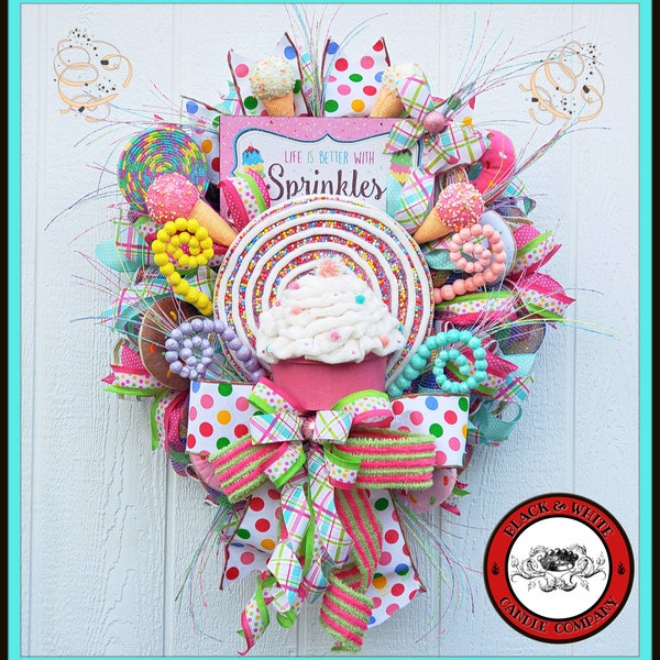 Wreath Cupcake Etsy