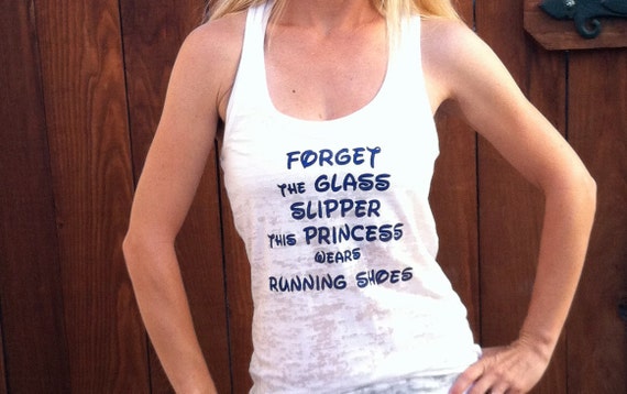Womens Forget The Glass Slippers This Princess Wears Running Shoes Tank Top Womens Forget The Glass Slippers This Princess Wears Running Shoes Tank Top