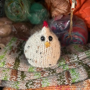 Hand Knit Chicken