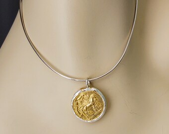Celtic Coin Necklace - Etsy