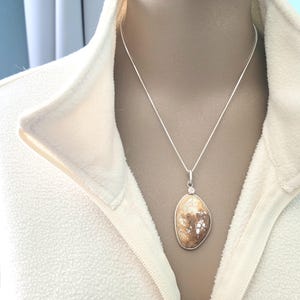 Turquoise Necklace, Natural Turquoise Handmade Nevada Boulder Turquoise Pendant, Western Turquoise Dainty Necklace, Gift for Daughter