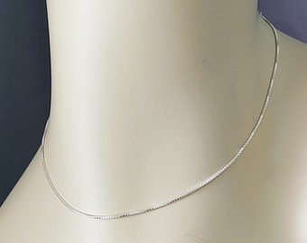 ネックレス・ペンダント TATIANA (SILVER925) Only eary Box Chain necklace 4BTR228 TATIANA (SILVER925) Only eary Box Chain necklace 4BTR228