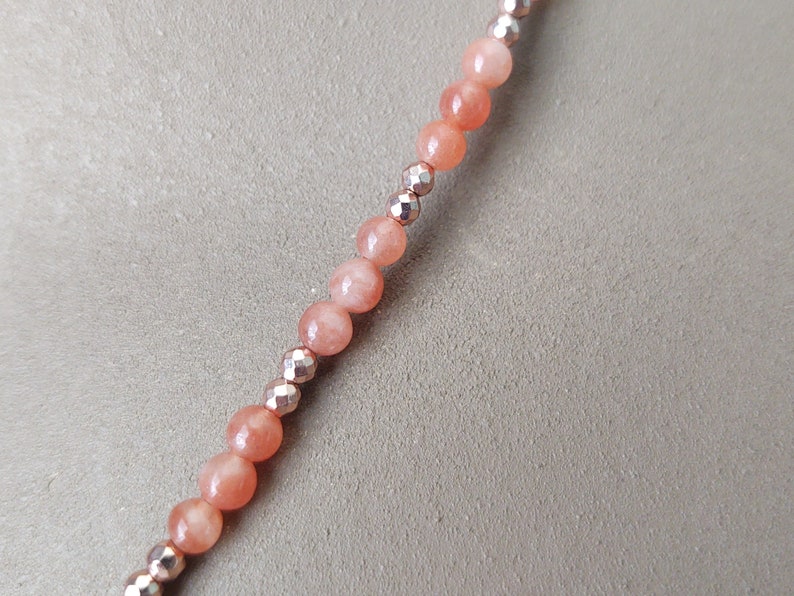 Handmade Designer Inspired Gift for her Carnelian Dainty Beads Agate Healing Stone Pendant Necklace Modern Bohemian Gemstone Necklace