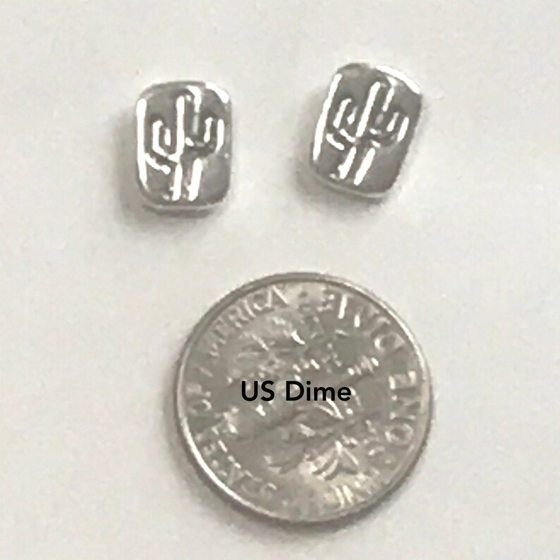Saguaro Cactus Stud Earrings, Nature Inspired 925 Sterling Silver Posts, Southwestern Sonoran Jewelry Gift Cactus Desert Lover, 10mm Studs image 6