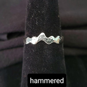 Mountain Ring, Sterling Silver Mountain Jewelry, Teton Jewelry, Dainty Teton Ring, Gold or Silver Ring, Small Teton Ring, Gift for Daughter