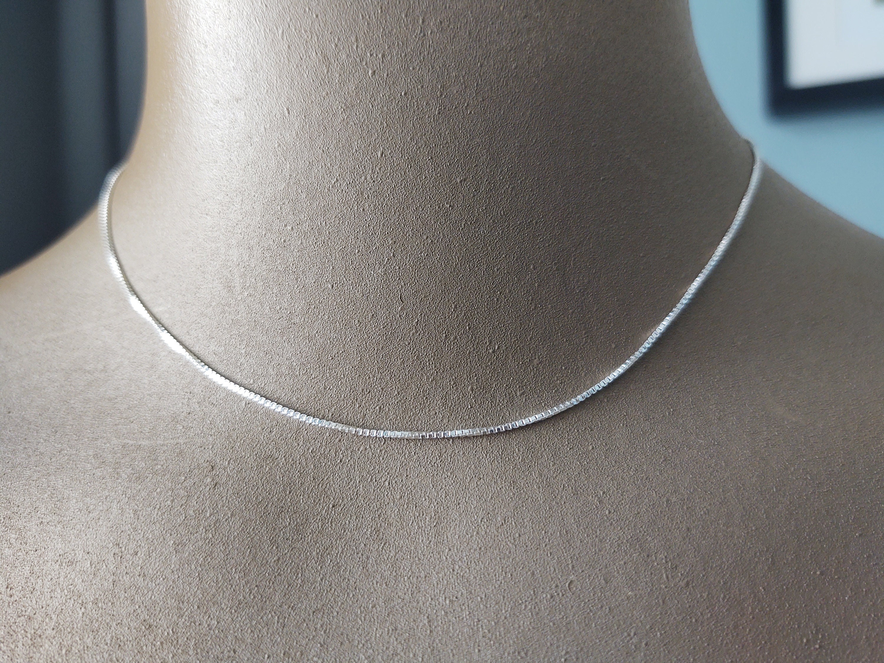 Sterling Silver Chain, 15 Sterling Silver Chain, 15