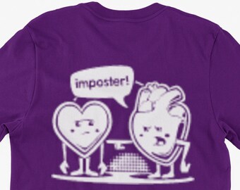 Funny Imposter T-Shirt Gifts For Friends Family Men Woman Ladies Youth Kids Unisex T-Shirt