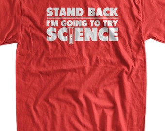 Stand Back Im A Scientist Pink Kids T-Shirt