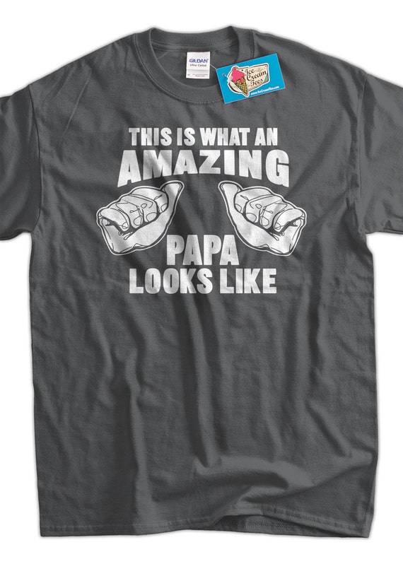 papa tee shirts