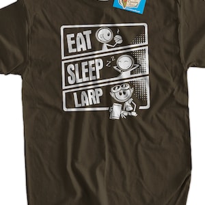 Funny Larping T-Shirt Larp T-Shirt Live Action Role Playing T-Shirt Screen Printed T-Shirt Tee Shirt T Shirt Mens Ladies Womens