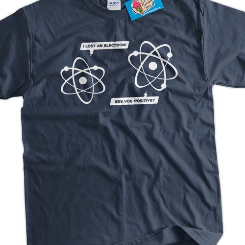 Funny Science Geek Nerd Christmas T-shirt Lost Electron Tee - Etsy