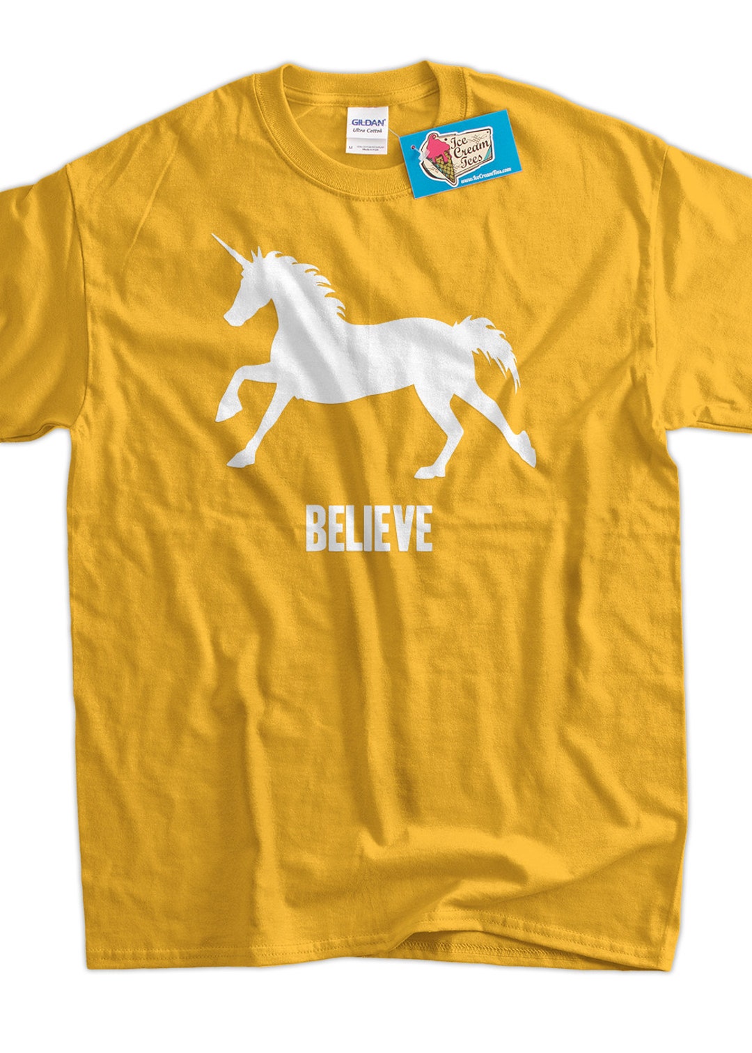 Believe In Unicorn Magic Hooded Sweatshirt