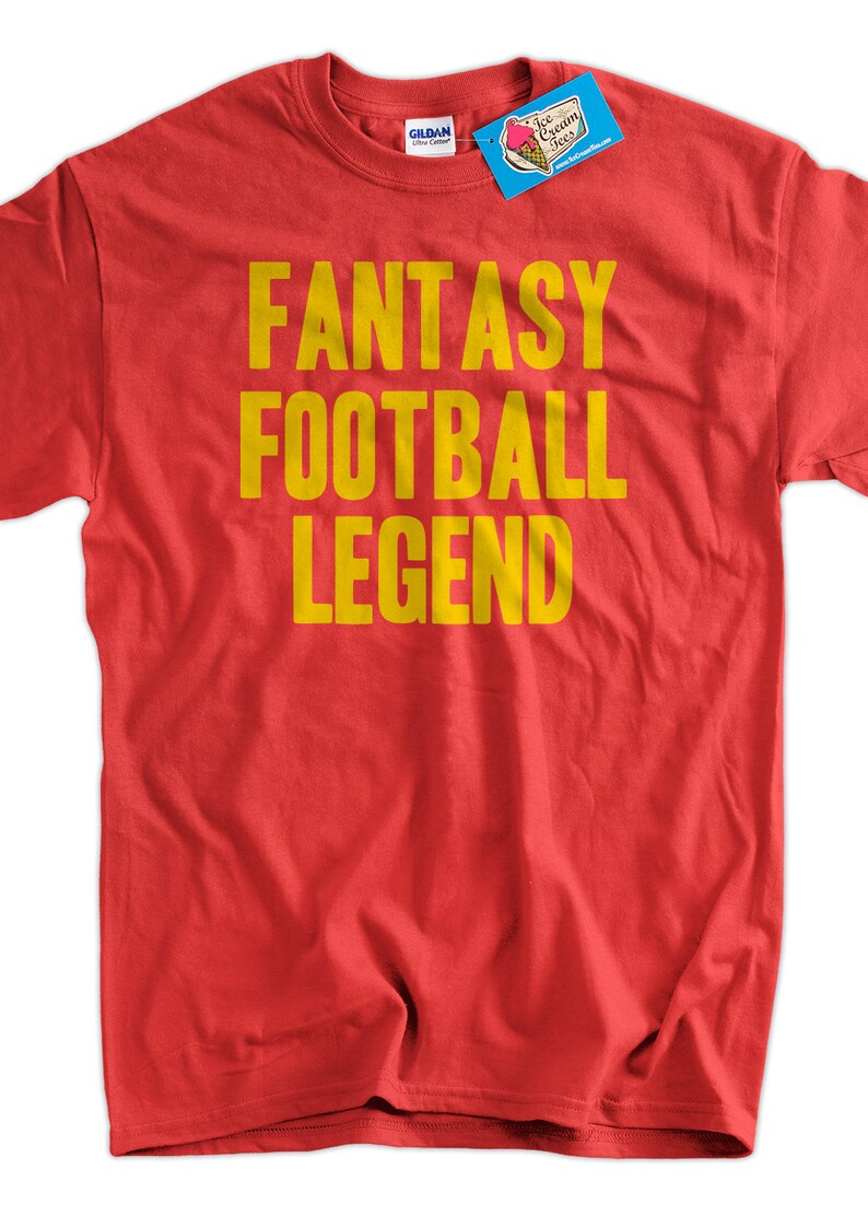 Fantasy Football Legend Tshirt TShirt Tee Shirt Mens Womens Etsy