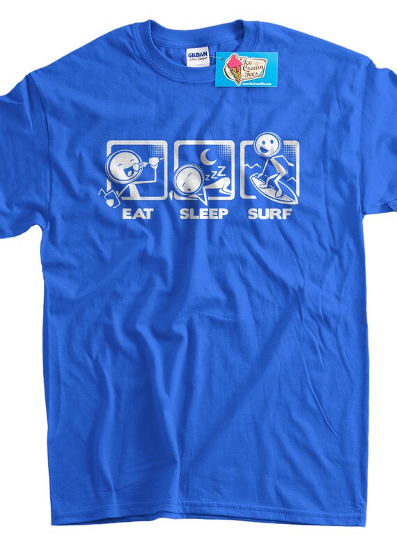 Mens Surf / Surfer Dad Surf T-Shirt Mens Surf / Surfer Dad Surf T-Shirt