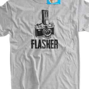 Flasher Retro Camera Photography Gifts for Photographers Tshirt T-shirt ...