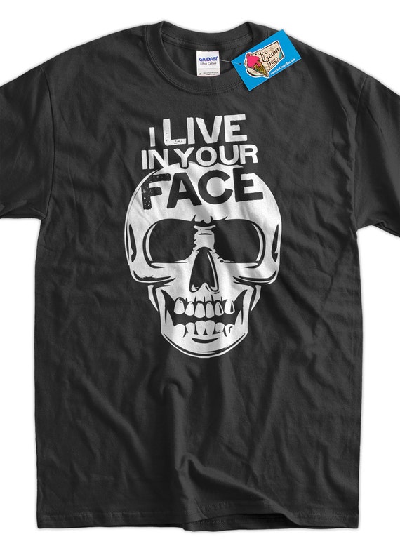 Rush Live In Concert Skull T-Shirt Funny Tee For Mens Womens Rush Live In Concert Skull T-Shirt Funny Tee For Mens Womens