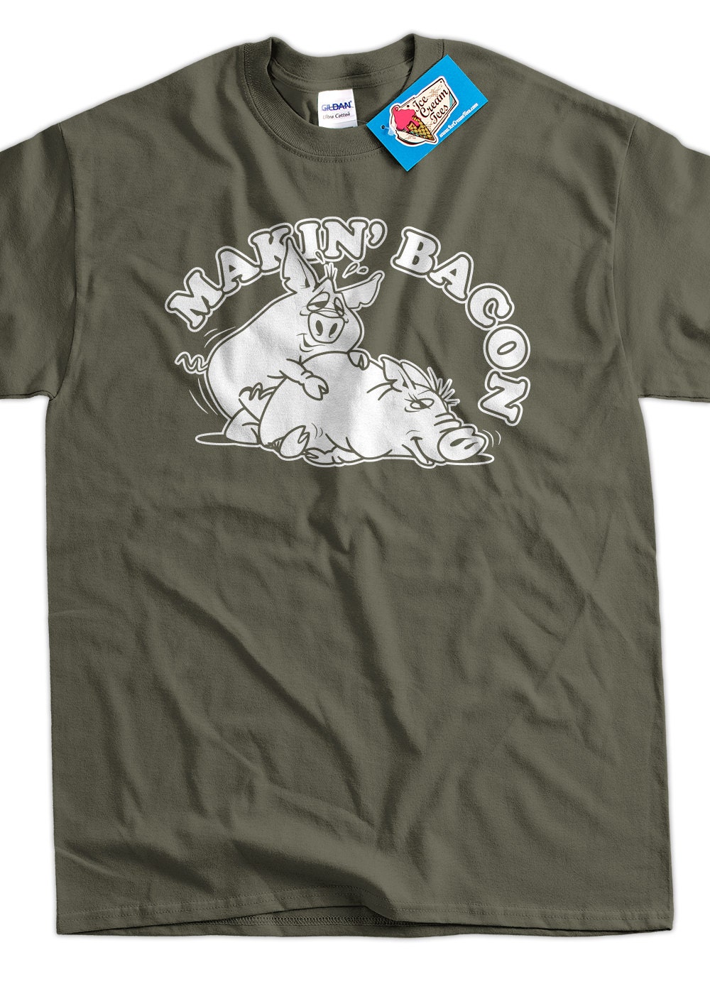 makin bacon t shirt